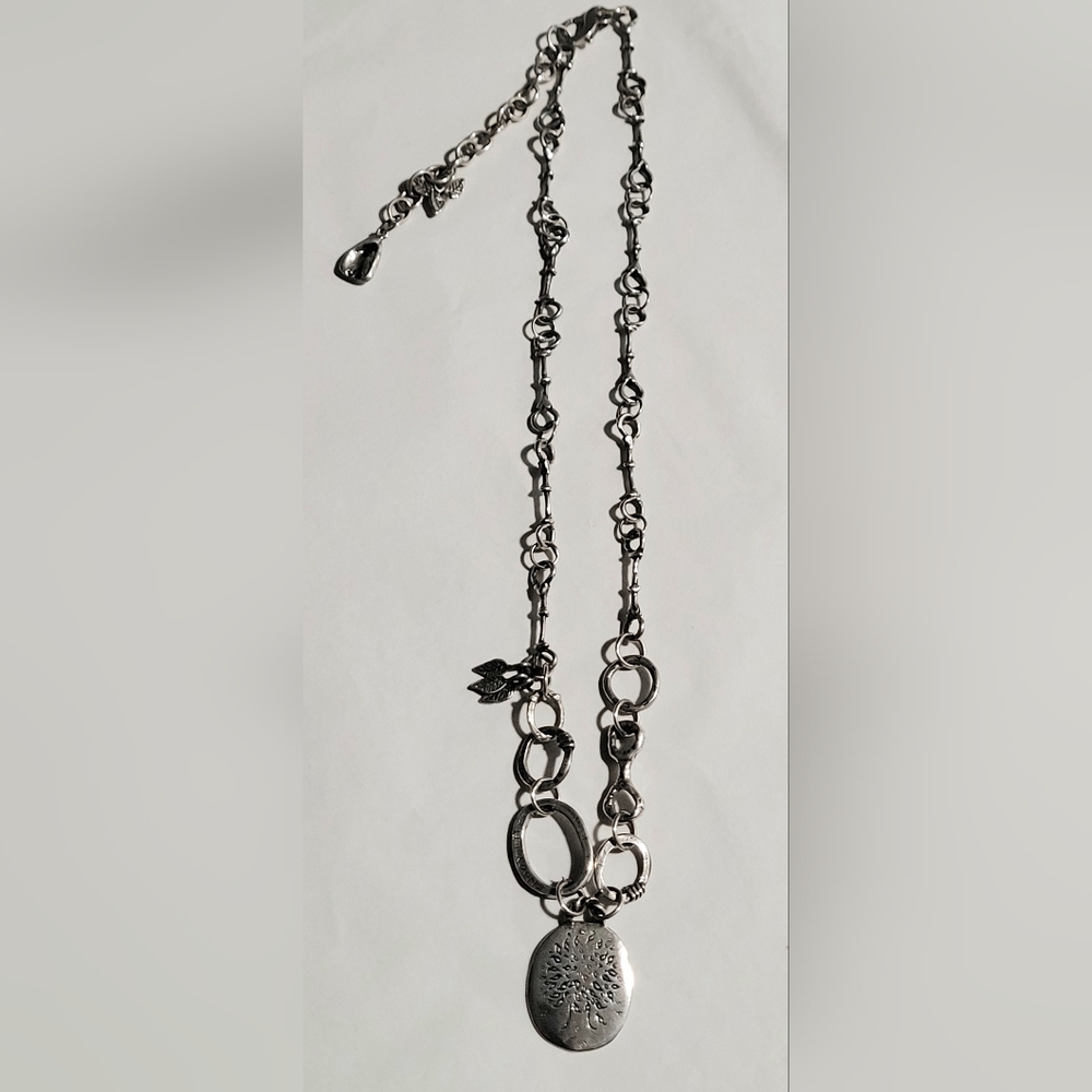 Jes MaHarry GROW STRONG Silver Necklace. ❤️❤️ GORGEOUS!!